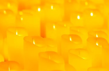 Promotional poster for Candlelight Tribute to Bad Bunny