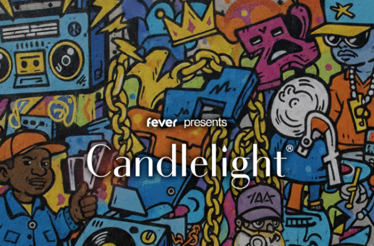 Promotional poster for Candlelight 90s Hip-Hop on Strings.
