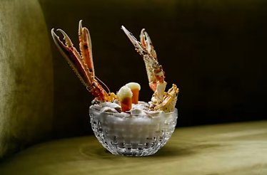 A dish by Michelin-starred Chef Jeroen Achtien served at Inter Scaldes.