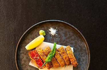 Signature dish of Akabeko Dubai restaurant.