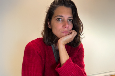 Journalist Catalina Lascano, a part of the tour guide experience.
