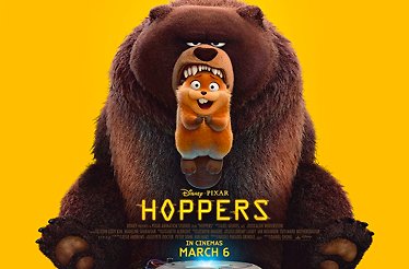 The promotional banner of the Hoppers.