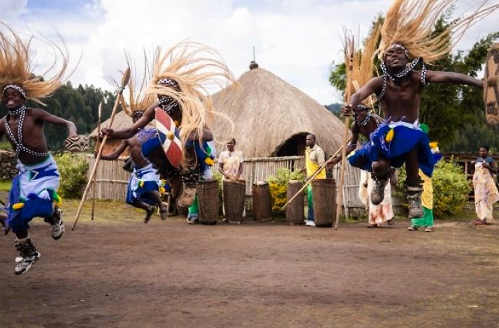 Festivities at  Iby'Iwacu Cultural Village in Uganda