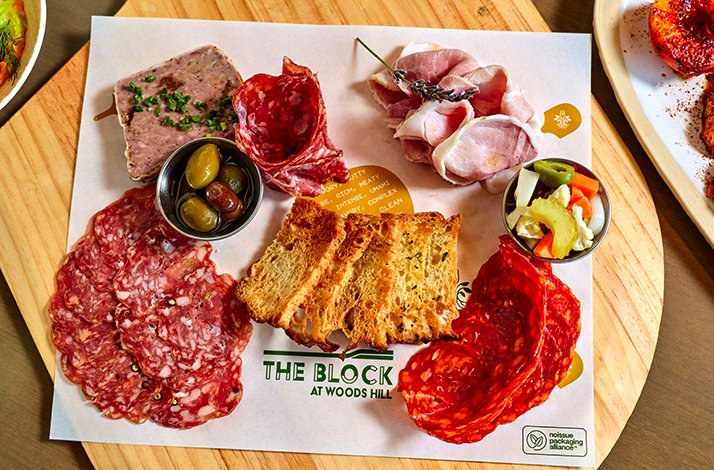 Selection of the best New England produce served at Woods Hill Pier 4.