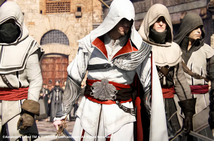 Still from Assassin's Creed: Brotherhood video game. © Assassin's Creed TM & © Ubisoft Entertainment. All Rights Reserved.