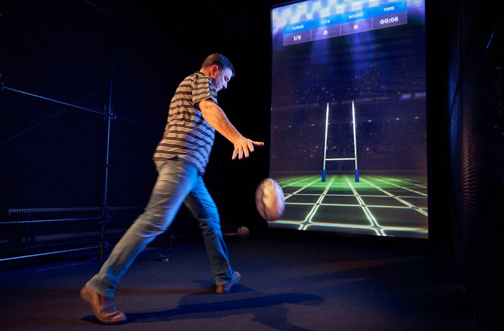 Experience in the chalenge zone during the  private guided tour led by a former All Blacks legend