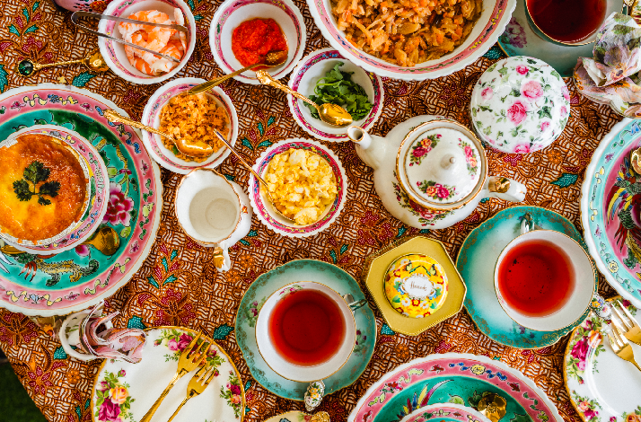 Dishes inspired by traditional Peranakan kitchens, prepared by MasterChef Singapore alum Sophia Yeow