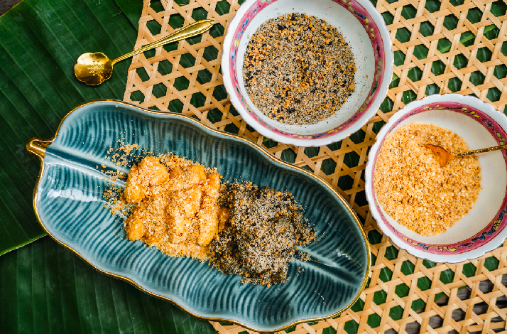 Dishes inspired by traditional Peranakan kitchens, prepared by MasterChef Singapore alum Sophia Yeow