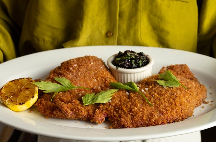 Traditional cutlets served at Trudie's Tavern.