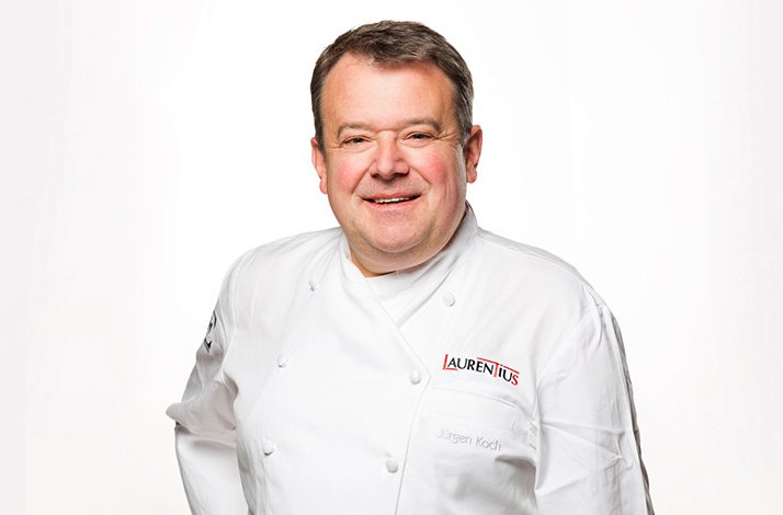 Chef Jürgen Koch at Laurentius.