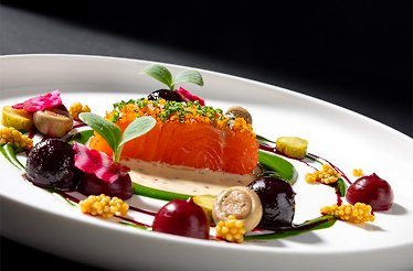 Dish served at Jellyfish restaurant.
