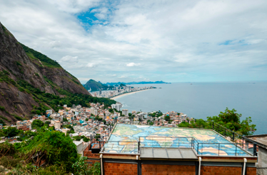 Vidigal, Rio de Janeiro, where cardholders explore the community with a local guide and discover everyday life beyond the city's postcard views.