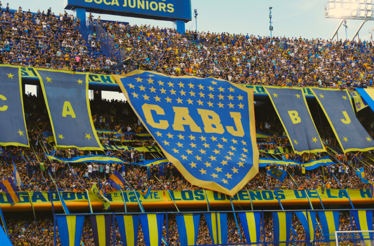 Boca Juniors fans at La Bombonera.