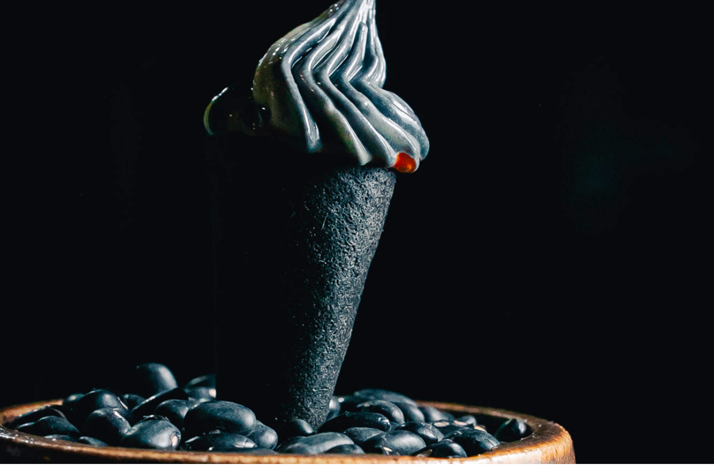 Korean-inspired dessert.