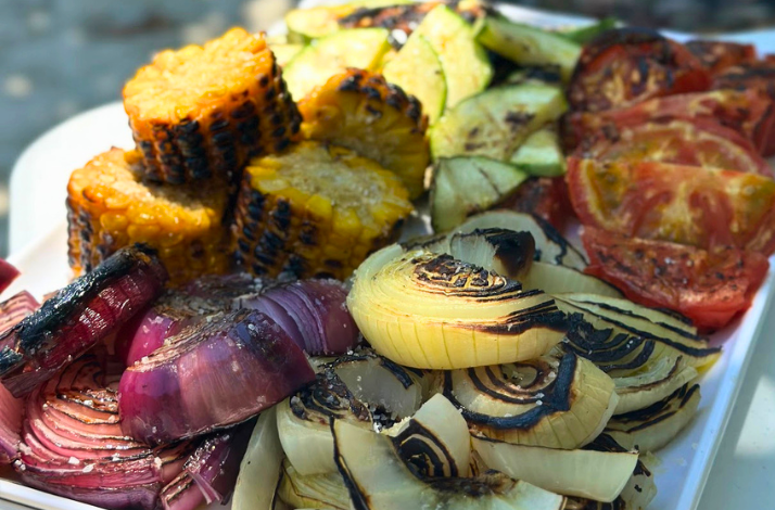 Delicious grilled traditional brazilian sides for the barbecue