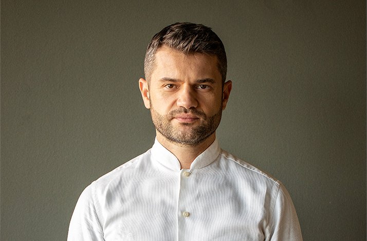 Portrait of Chef Enrico Bartolini.