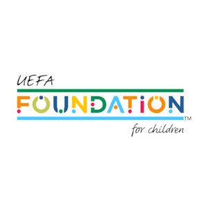 UEFA Foundation for Children logo.