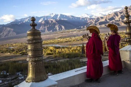 Thiksey Monastery, India